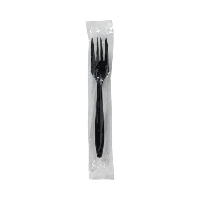 Fork Individually Wrapped Heavy Black – 1000/CS