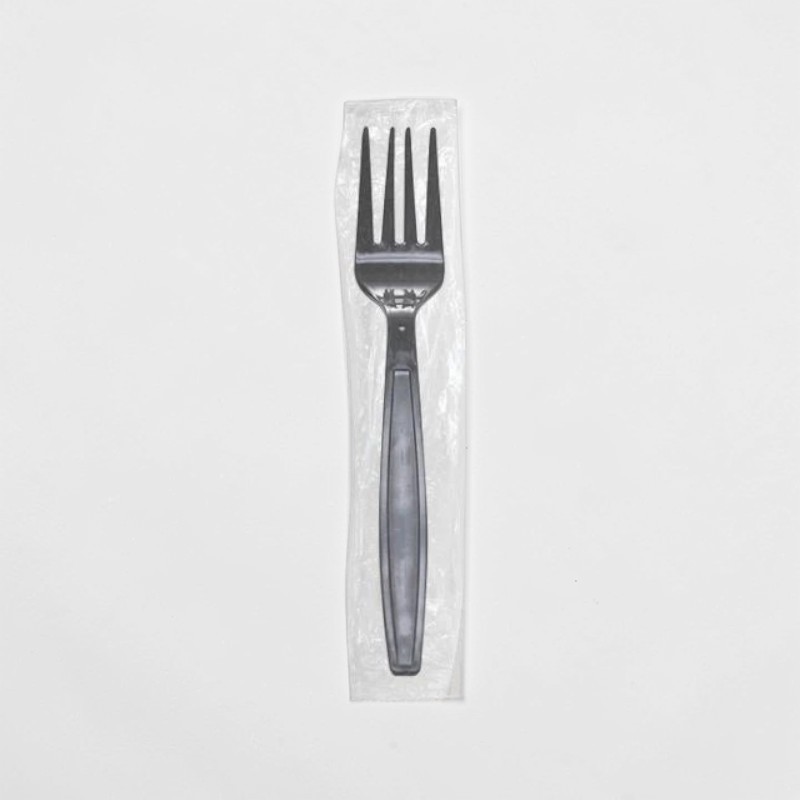 Fork Individually Wrapped Heavy Black – 1000/CS