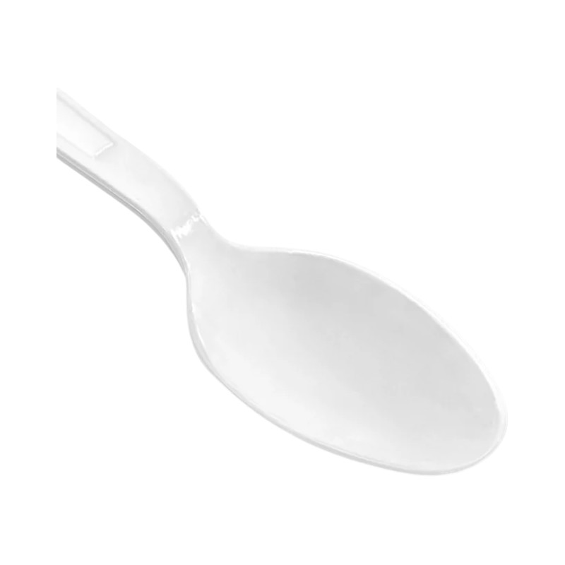 BIOCEAN HEAVY DUTY SPOON WHITE 600/CS