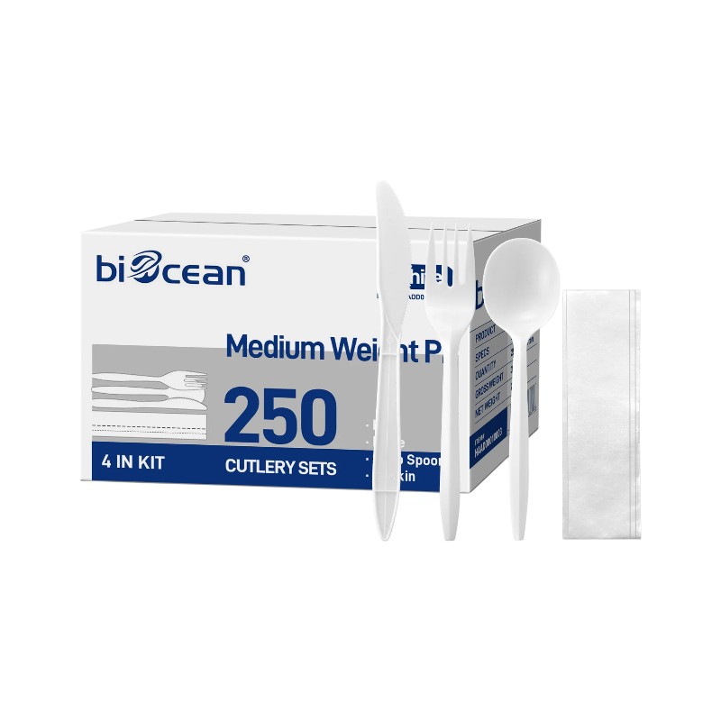 BIOCEAN – 4 IN 1 KIT MEDIUM WEIGHT WHITE WRAPPED KITS – 400/Cs