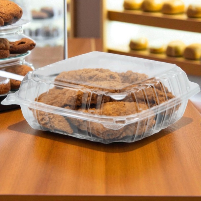 Dart C95PST1 ClearSeal Hinged Lid Plastic Container – 200/Case