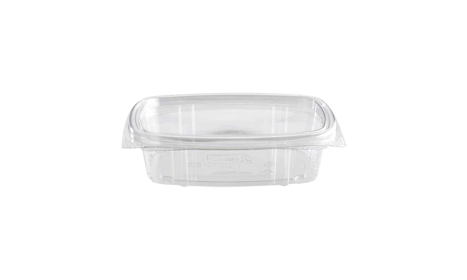 Victoria Bay 8OZ Square Clear PET Hinged Lid Container – 200/Cs