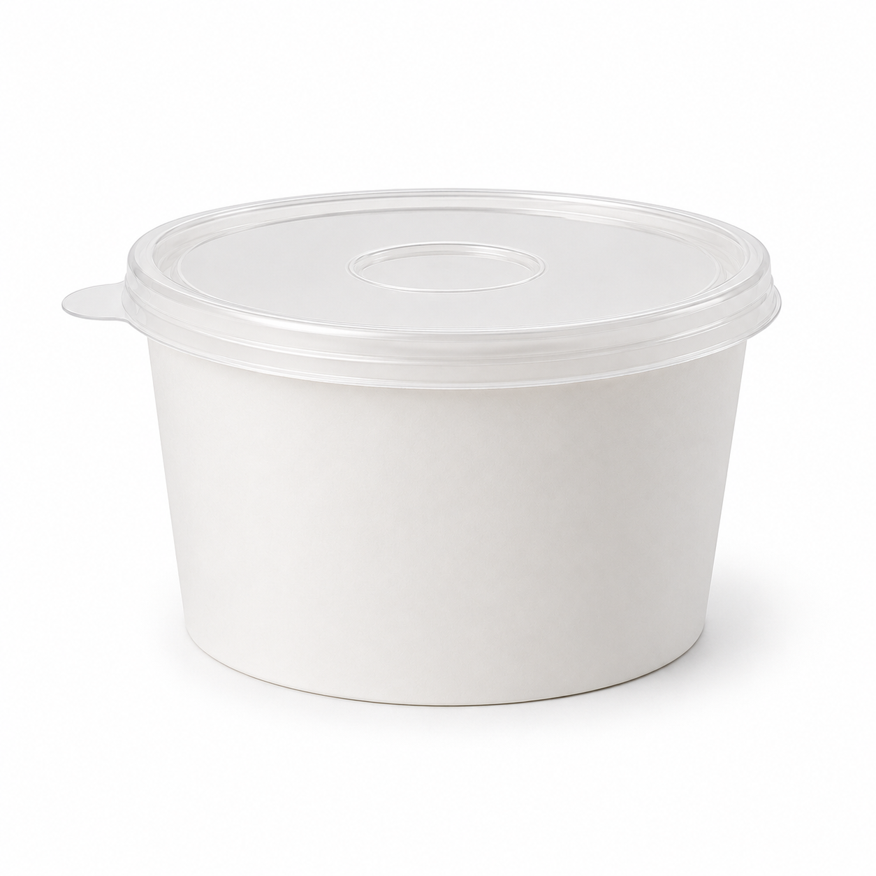 MARK Lid for 8oz Paper Soup Tub / Bowl 500/Cs