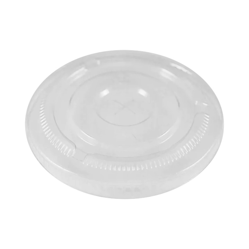 Flat Lids for 12OZ | 16OZ | 20OZ PET Cups 98mm Dia – 1000/Cs