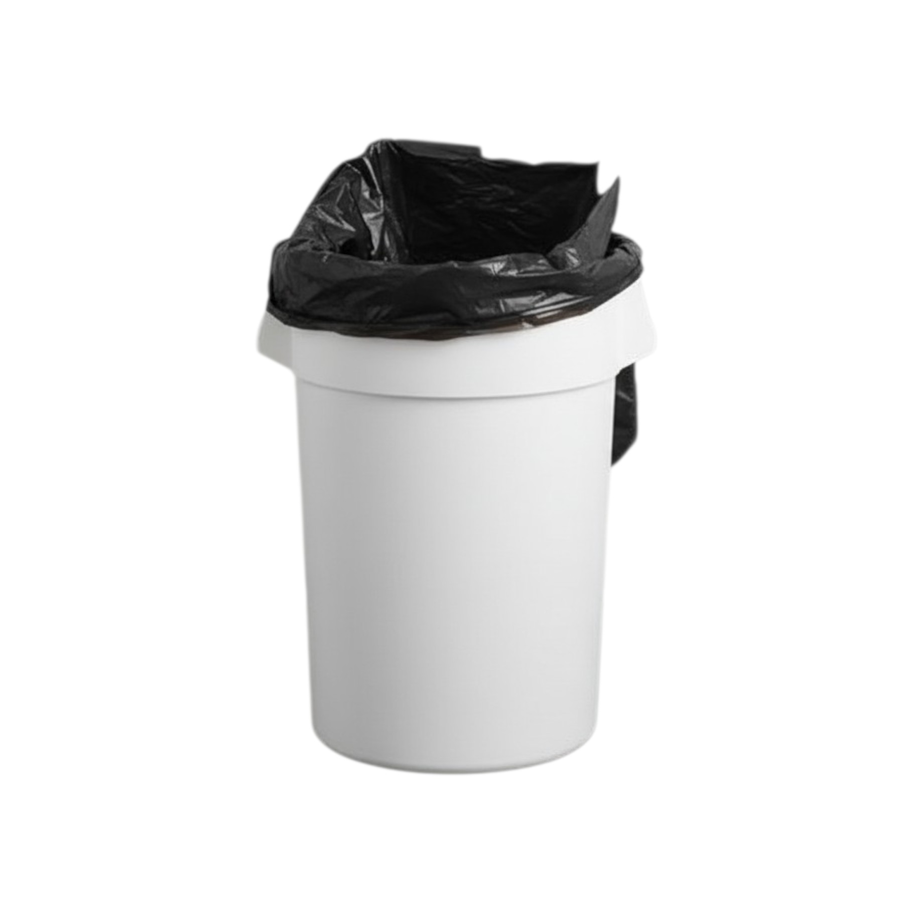 Trash Bag / Can Liner 60 Gallon Black 38X58 1.15Mils – 100/Cs