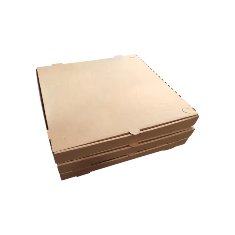 PIZZA BOX 16X16X1.65 KRAFT PLAIN / KRAFT B FLUTE 50/CS