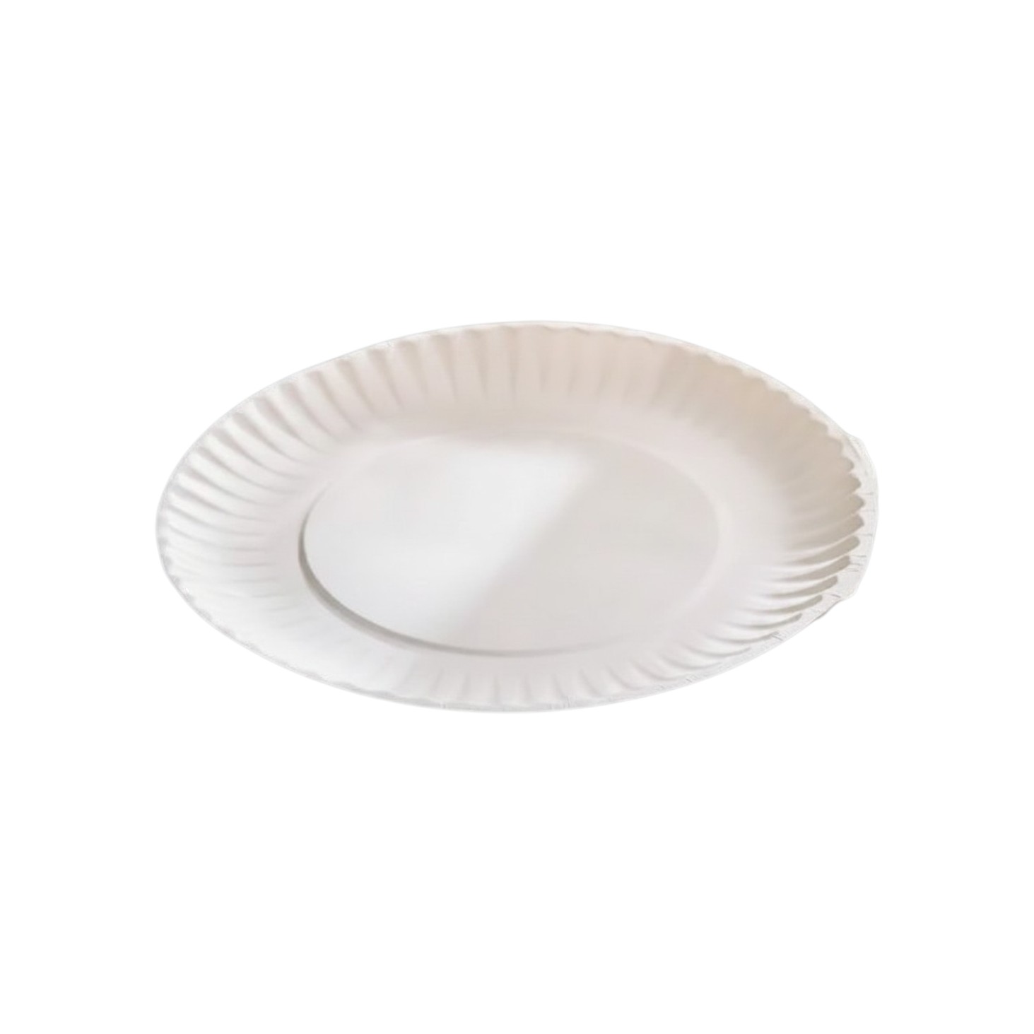 Paper plates Round 9″ Coated – 600/Cs