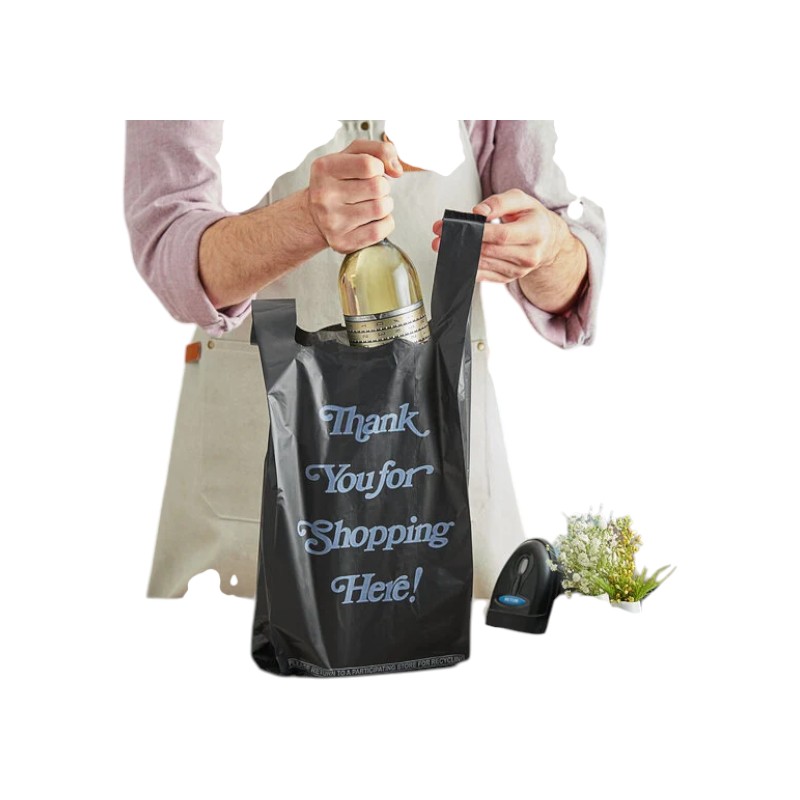 2 BOTTLE LIQUOR BAG 8 X 20 HEAVY DUTY (28M) – 1000 PCS/CS