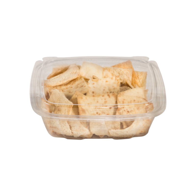 DART CH24DED 24OZ PET CLR HINGED CONTAINER (200C/S)