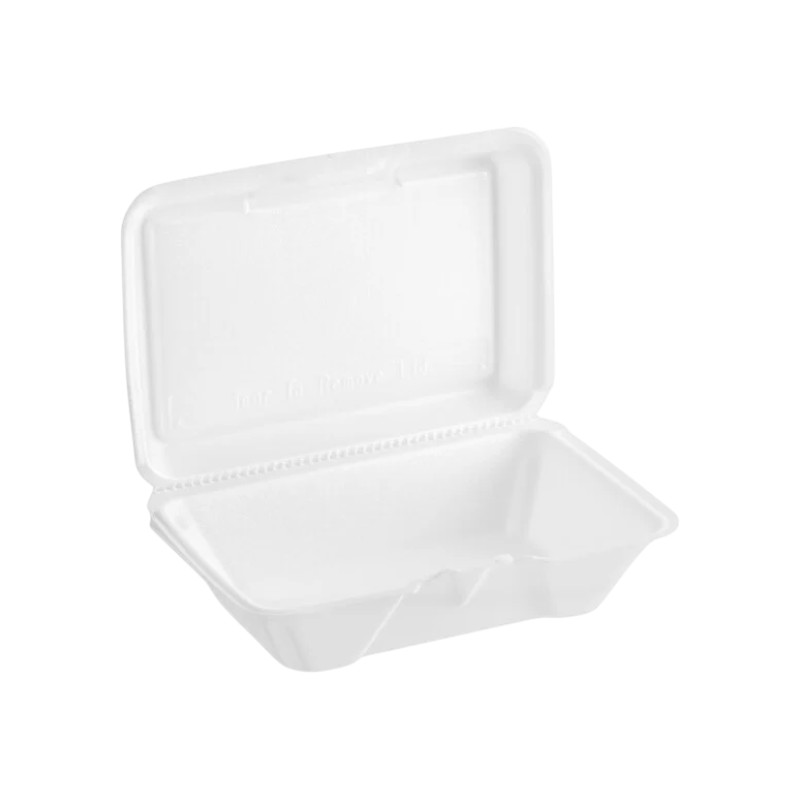 Dart 205HT1 Take-Out Container Foam White 9x6x3 200/Case