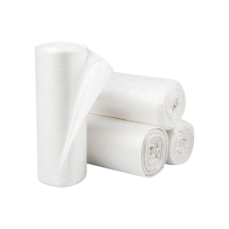 Inteplast 7-10 Gallons Trash Can Liners 24×24 10Mic Interleaved Natural / White 1000/Case