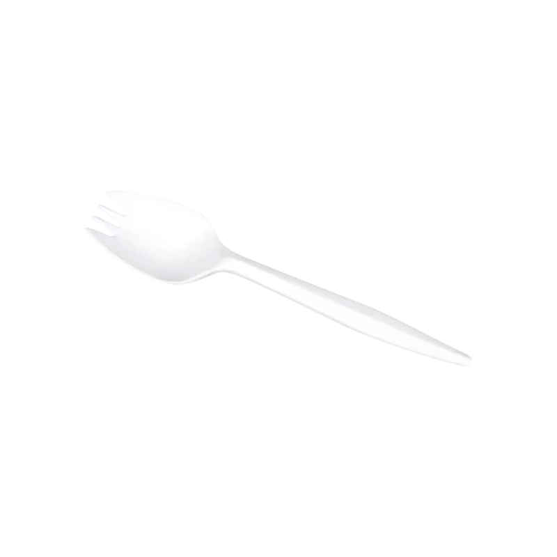 PP MEDIUM WEIGHT WHITE SPORKS – 1000/CS