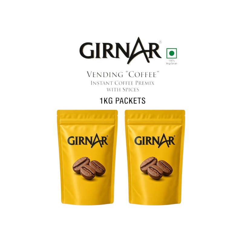 GIRNAR VENDING “COFFEE” – 1KG PACKETS – 10/Case